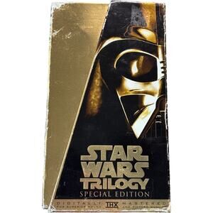 Star Wars Trilogy VHS Special-Edition GOLD-BOX-SET 1997